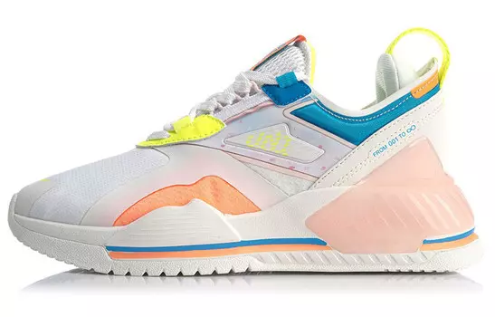 LINING 001 Lifestyle Shoes Women's Low-top White/Blue