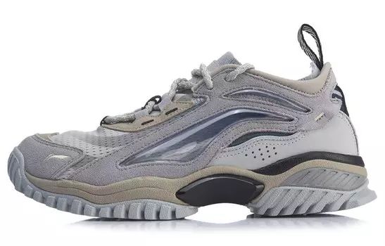 LINING Aurora Skywalk Lifestyle Shoes Men Low-top Microcrystalline Gray