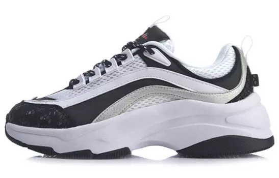 LINING Aurora WindWalker Lifestyle Shoes Women's Low-top Black/white/gray