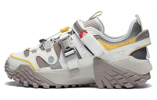 LINING CF Lifestyle Shoes Men Low-top Off-white / Shark Gray / Goat Gray