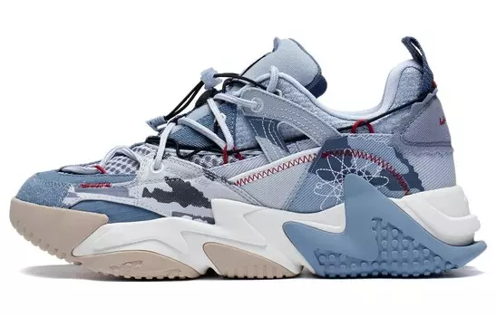 LINING CF Lifestyle Shoes Men Low-top Mist Blue/dawn Gray