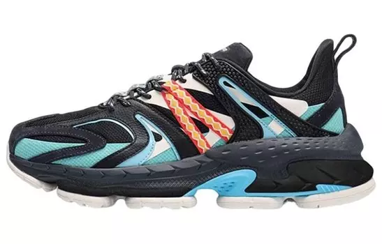 LINING CF Lifestyle Shoes Men Low-top Black/Blue