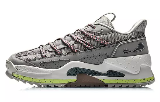 LINING CF Lifestyle Shoes Men Low-top Elephant Gray