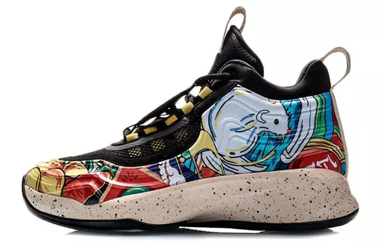 LINING CF Lifestyle Shoes Men Mid-top Multicolor