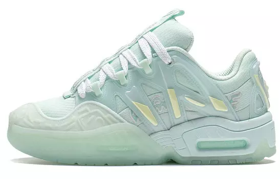 LINING CF Lifestyle Shoes Unisex Low-top Soft Aqua Blue