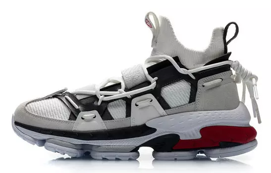 LINING CF Lifestyle Shoes Unisex Mid-top Gray/White