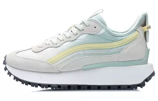 LINING CF Lifestyle Shoes Women's Low-top White/green