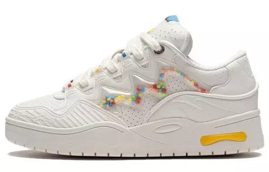 LINING CF Tracing Lifestyle Shoes Women's Low-top Mist White