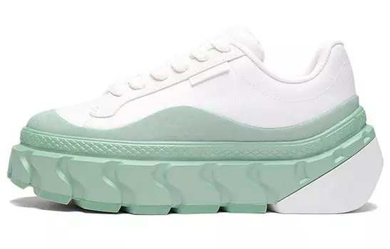 LINING CF Tracing Lifestyle Shoes Women's Low-top Cloudy White/frost Green