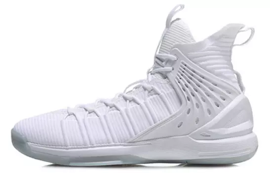 LINING CF Tracing Vintage Basketball Shoes Men High-top White