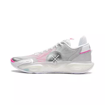 LINING City 12 Баскетбольные кроссовки мужские Li Ning, Silver/Pink