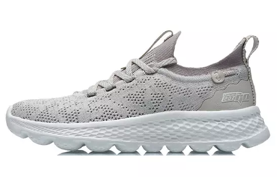 LINING EazGo Lifestyle Shoes Women's Low-top Oatmeal Gray