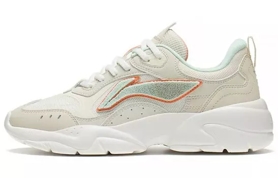 LINING Flow Rock Lifestyle Shoes Women's Low-top Off-white/orange