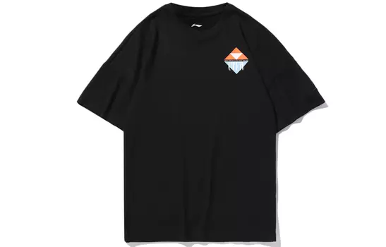 LiNing Футболка CF унисекс черные