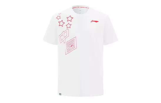 LINING Футболка унисекс белые