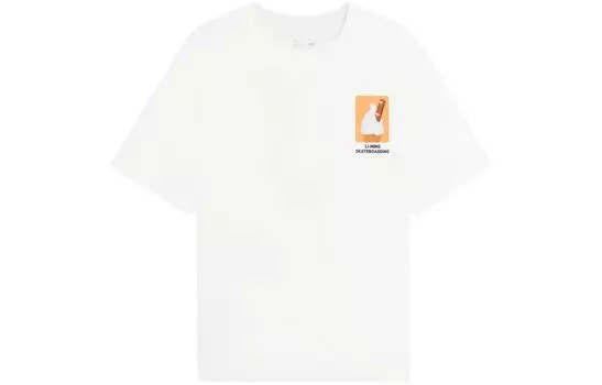 LiNing Футболка унисекс белые