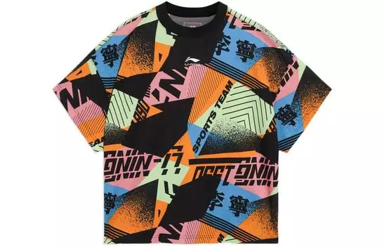 LiNing Футболка унисекс черные