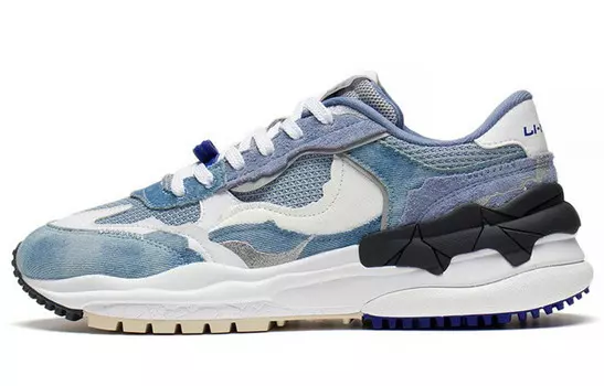 LINING Origin Lifestyle Shoes Men Low-top Turbid Gray Blue/foggy Blue