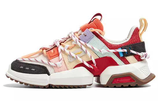 LINING Pan Gu Lifestyle Shoes Unisex Low-top White/Red/Yellow/Black