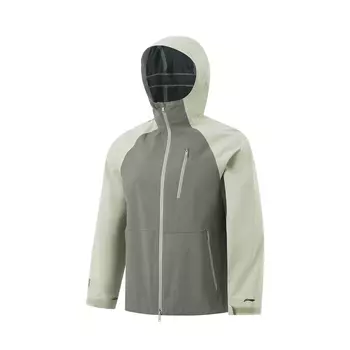 LINING Подкладка из водостойкой, непромокаемой, ветрозащитной, походной, жесткой ветровка унисекс, дымчато-зеленого цвета