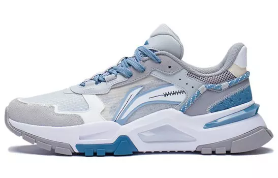 LINING Reverse Lifestyle Shoes Men Low-top Microcrystalline Gray/foggy Blue