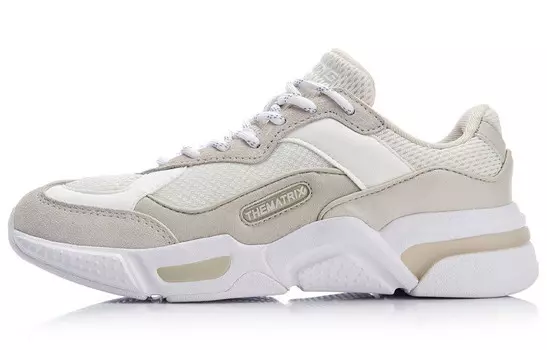 LINING Reverse Lifestyle Shoes Women's Low-top Gray/White