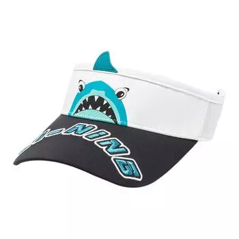 LINING Солнцезащитная шапки из полиэстера с подкладкой, детские, белые, синие