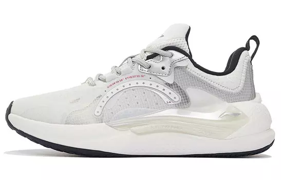 LINING Spark Lifestyle Shoes Men Low-top Cloud White/silver