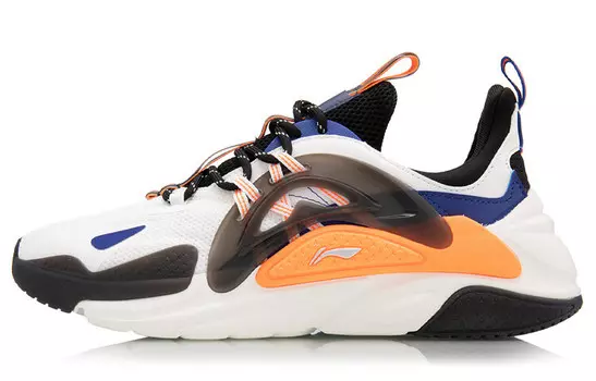 LINING Spark Lifestyle Shoes Men Low-top White/Black/Blue/Orange