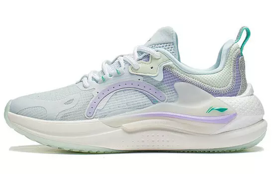 LINING Spark Lifestyle Shoes Women's Low-top Phantom Blue/pale Emerald Green