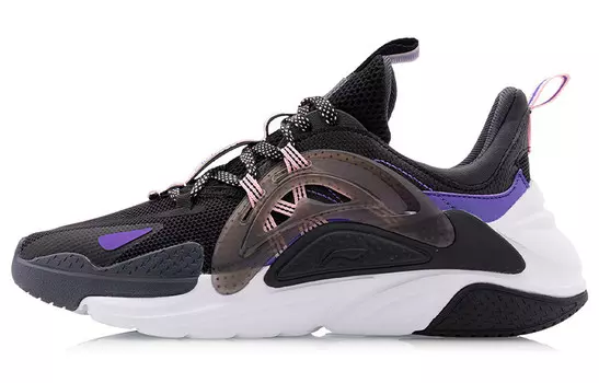 LINING Spark Lifestyle Shoes Women's Low-top Black/purple
