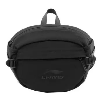 LINING Сумка на плечо из полиамида с подкладкой и спандексом, черная, унисекс
