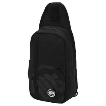 LINING Сумка-слинг из полиэстера с подкладкой, обычная, унисекс, черная