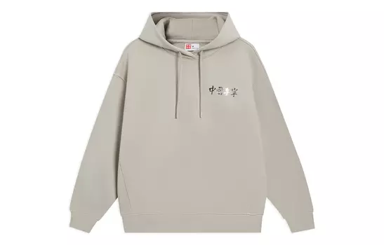 LiNing Свитшот женский кашемировый серый