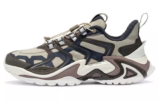 LiNing X-Claw Lifestyle Shoes Men Low-top Ochre Gray