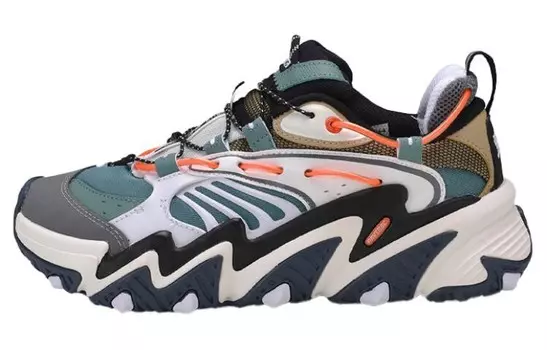 LiNing X-Claw Lifestyle Shoes Women's Low-top Brownish-green-orange