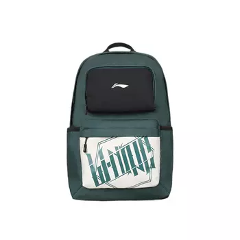 LINING YOUNG Полиамидный рюкзак, большой белый