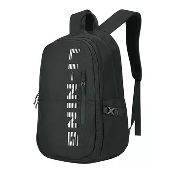 LINING YOUNG Рюкзак из полиэстера, обычный, черный