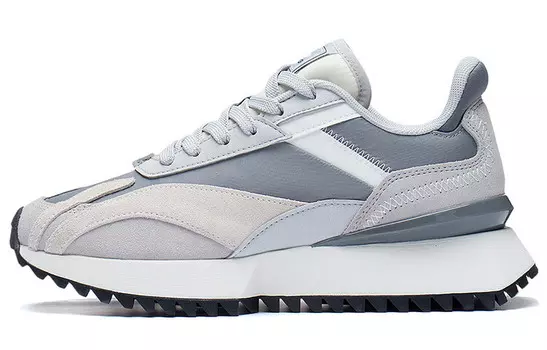 LINING Zaiwu Lifestyle Shoes Men Low-top Rock Gray / Microcrystalline Gray / Off-white
