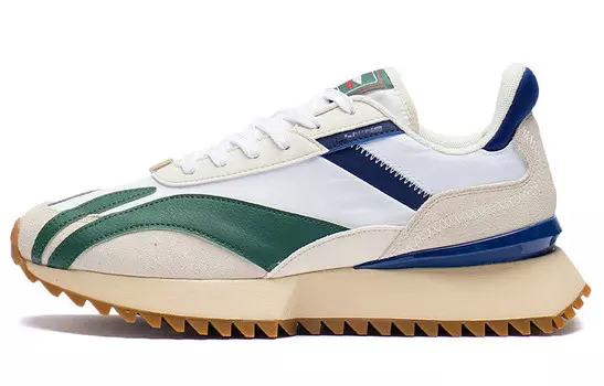 LINING Zaiwu Lifestyle Shoes Men Low-top Standard White/swan White/spruce Green