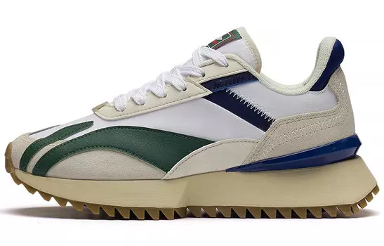 LINING Zaiwu Lifestyle Shoes Women's Low-top Standard White/swan White/spruce Green