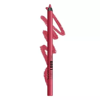 Линия подводки для губ с матовым финишем Loud 12 On A Mission, Nyx Professional Makeup