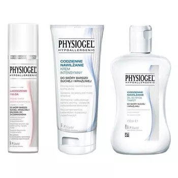 Линия выбора Гипоаллергенного ежедневного увлажняющего крема Physiogel