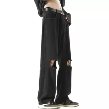 Linsen Джинсы унисекс Мулинсен, Черный