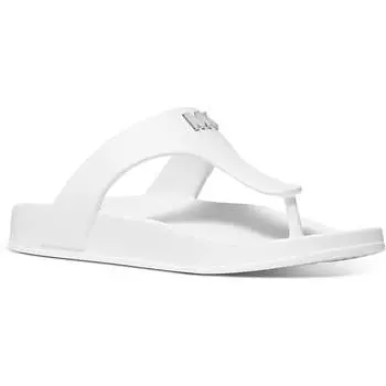 Linsey Thong женские сандалии с Т-образным ремешком Michael Kors, цвет optic white