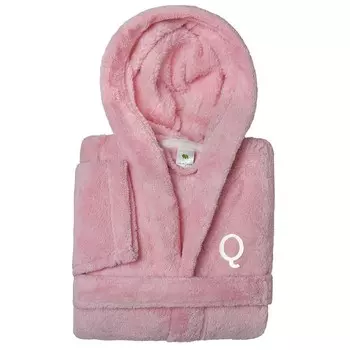 Linum Домашний текстиль Персонализированный детский халат Linum SUPER PLUSH с двойным начесом и капюшоном Linum Home Textiles, Q