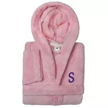 Linum Домашний текстиль Персонализированный детский халат Linum SUPER PLUSH с двойным начесом и капюшоном Linum Home Textiles, S