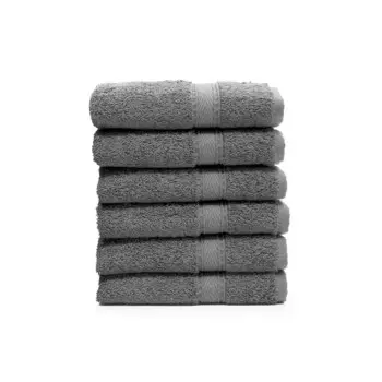 Linum Домашний текстиль Турецкий хлопок Sinemis Терри Набор мочалок Linum Home Textiles, цвет Dark Gray