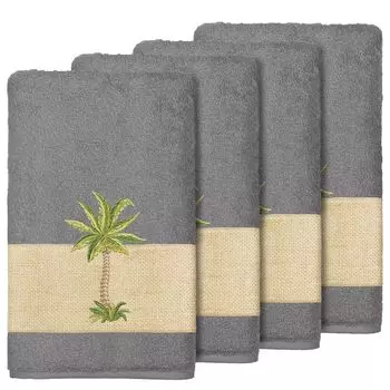 Linum Home Textiles Colton Набор банных полотенец с украшением