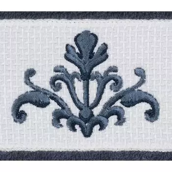Linum Home Textiles Набор мочалок с украшением Scarlet, белый